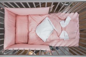 Péřová zavinovačka enie baby DOTS coral - obrázek 3