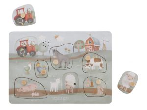 Vkládací puzzle se zvukem Farma Little Dutch - obrázek 3