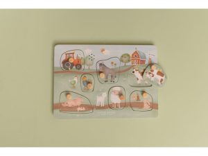 Vkládací puzzle se zvukem Farma Little Dutch - obrázek 7