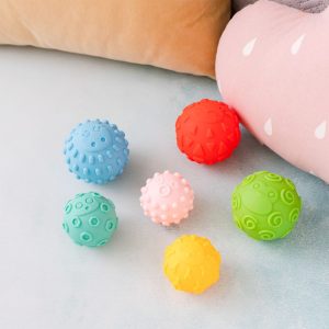 Měkké senzorické míčky Canpol babies, 6 ks - obrázek 2