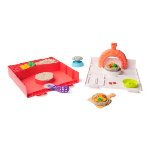 Kinetic Sand – výroba pizzy