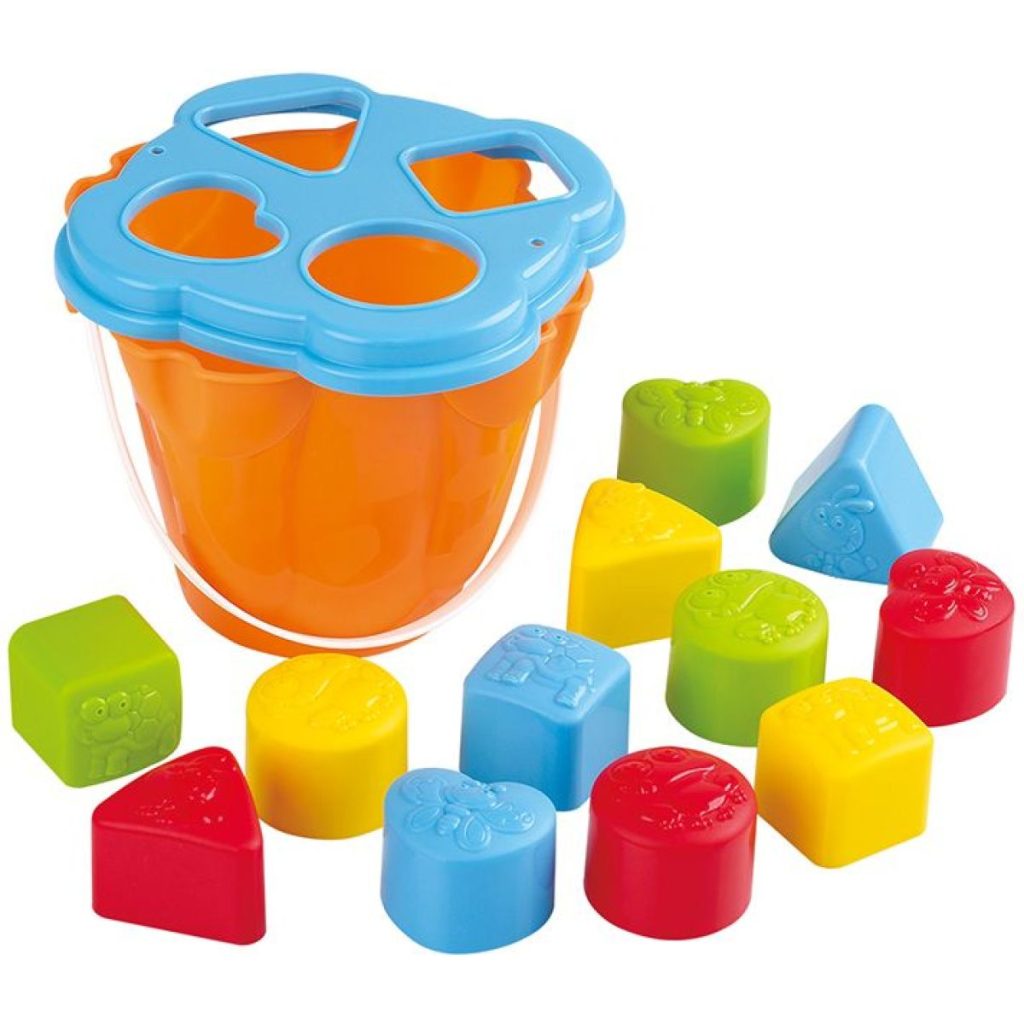 Vědro pro třídění tvarů Playgo